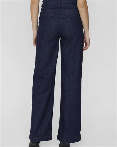 Nümph - NUamber Bukser - Dark Blue Denim